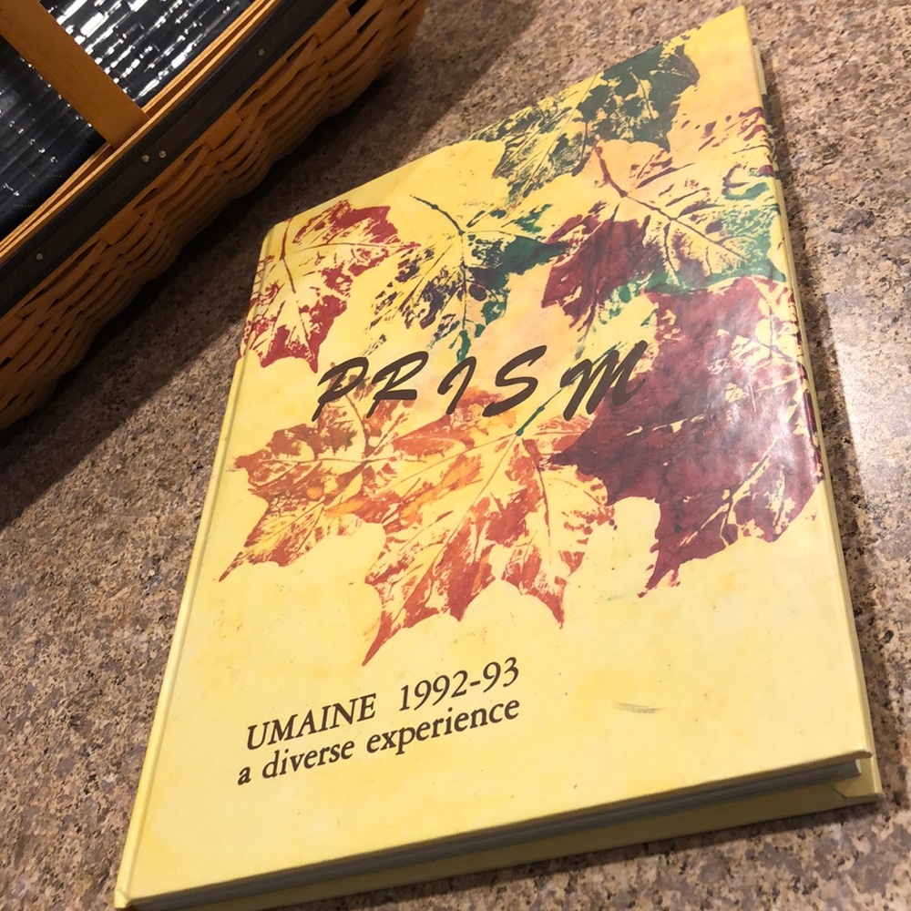 1992-1993 University of Maine Orono Prism Yearbook
